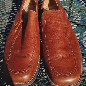 Men's Brown Leather Loafers
